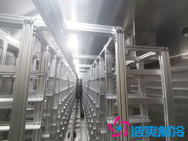6500㎡食品自動化冷庫（智能化立體庫）建設(shè)成本多少錢？_浩爽制冷
