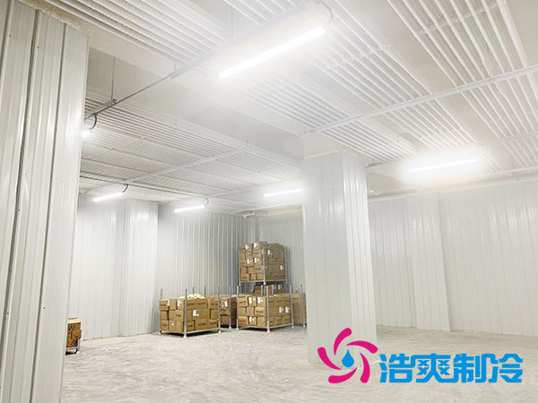 北海果蔬冷庫噴涂造價多少錢？-浩爽制冷